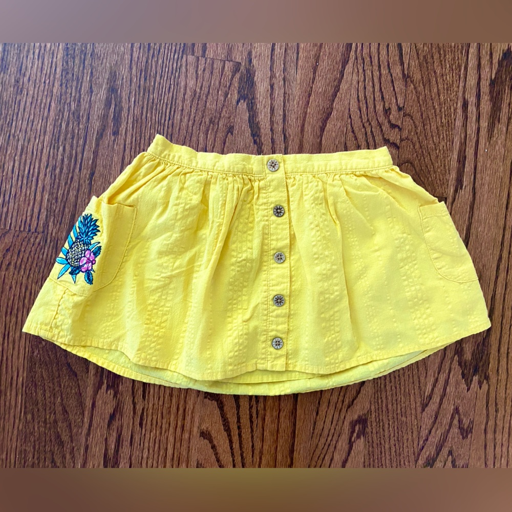 Genuine Kids - Girls Yellow Skirt - Size 2t
